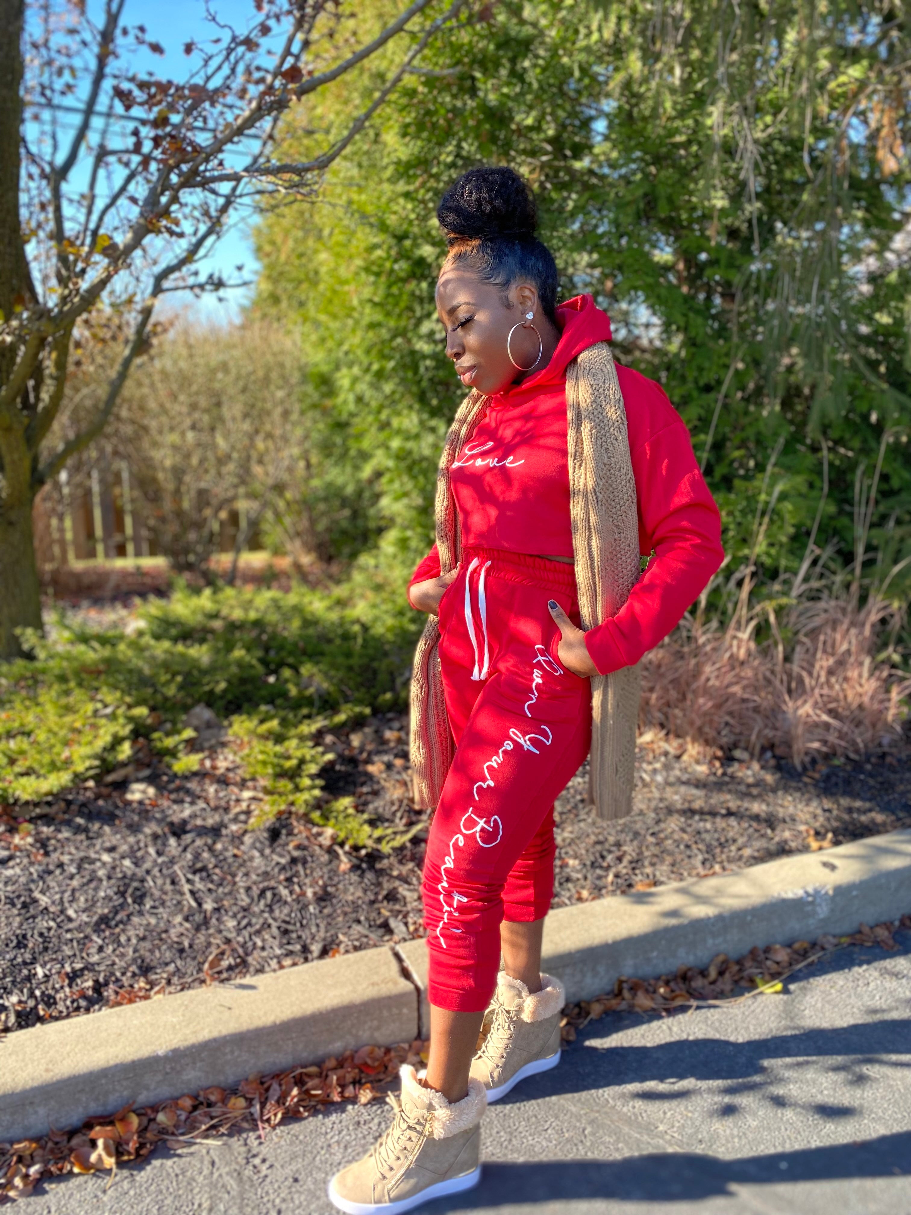 Own Your Beautiful Red Set
